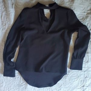 Womens Zara Black Dress Shirt